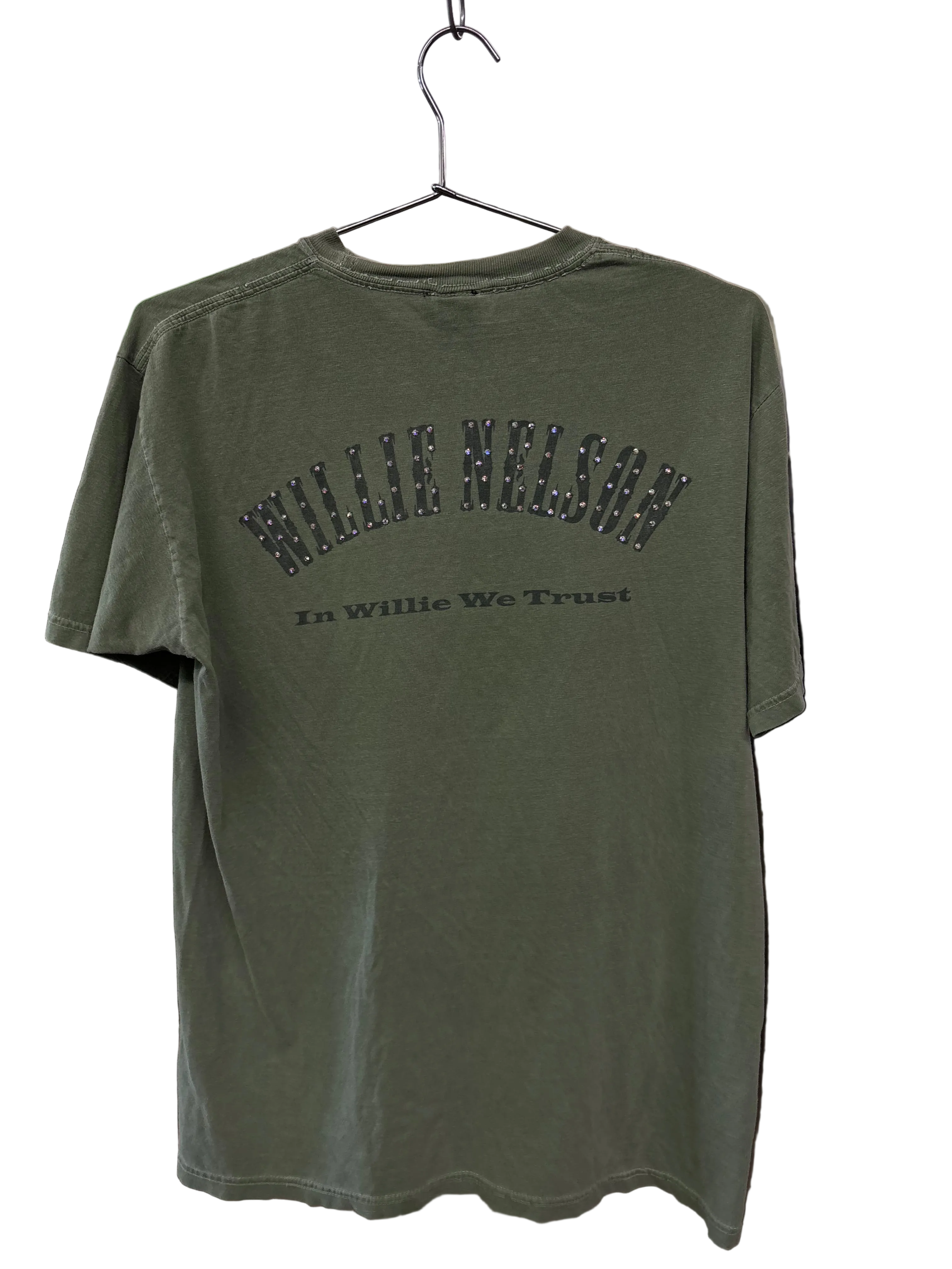 Vintage Studded Willie Nelson “First Aid” tee